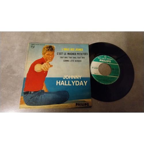 45 Tours Johnny Hallyday L Idole Des Jeunes - Meilleures